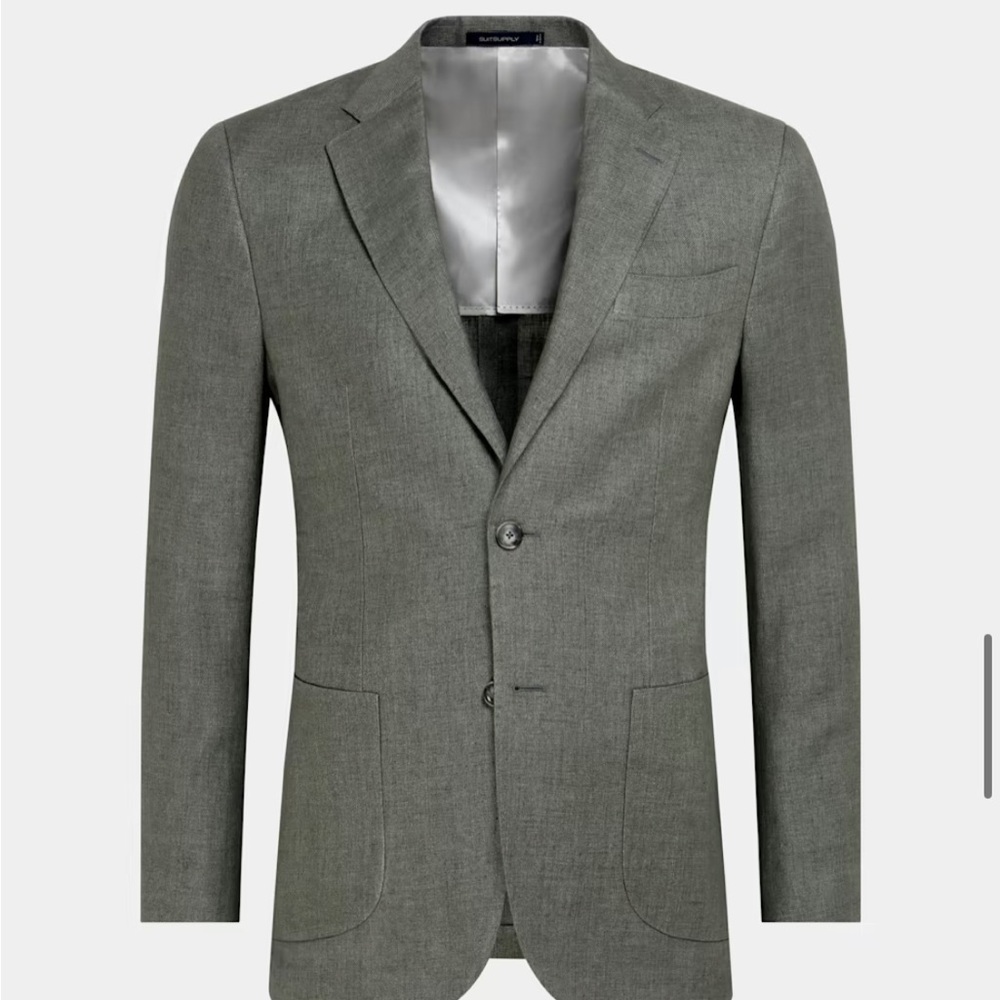 SuitSupply 100% Linen Blazer 40R